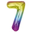 25in NUMBER 7 MULTI FOIL BALLOON