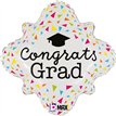 18in NEON CONGRATS GRAD FOIL BALLOON