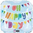 18in OH HAPPY DAY FOIL BALLOON