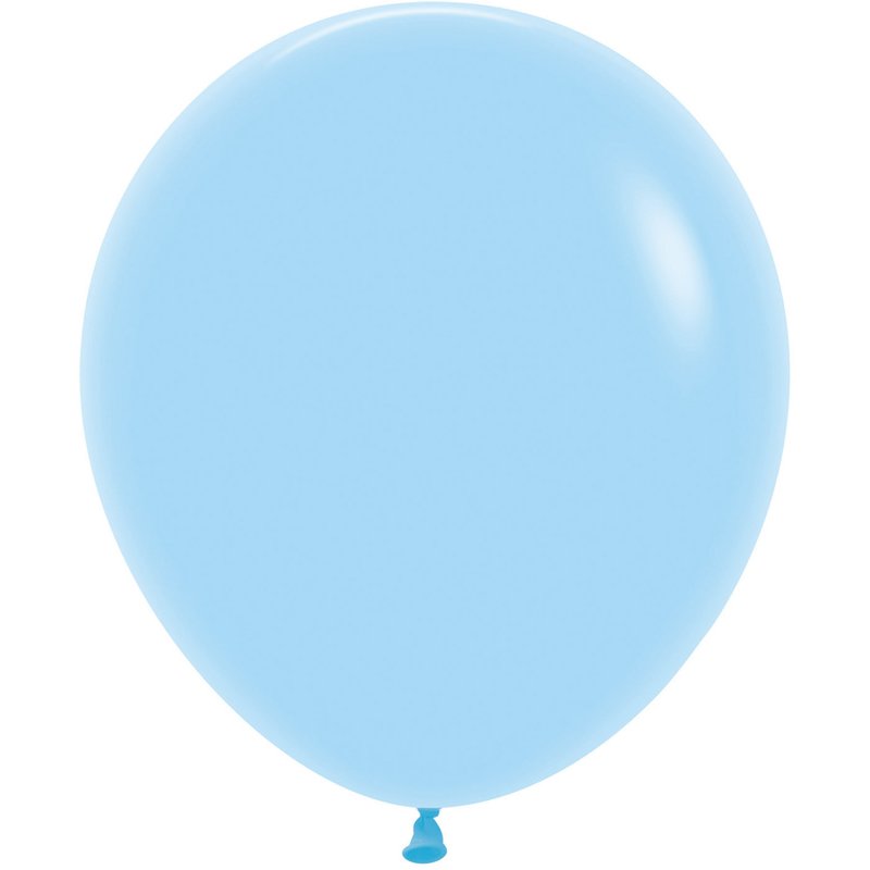 25PK 18in PASTEL BLUE SEMPERTEX (20012347)