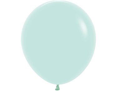 25PK 18in PASTEL GREEN SEMPERTEX (20012339)
