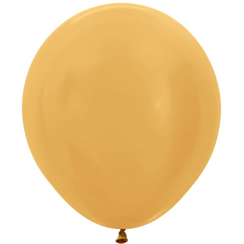 25PK 18in METALLIC GOLD SEMPERTEX (20006189)