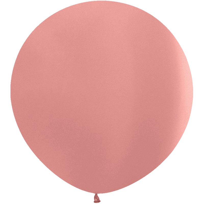2PK 36in METALLIC ROSE GOLD SEMPERTEX