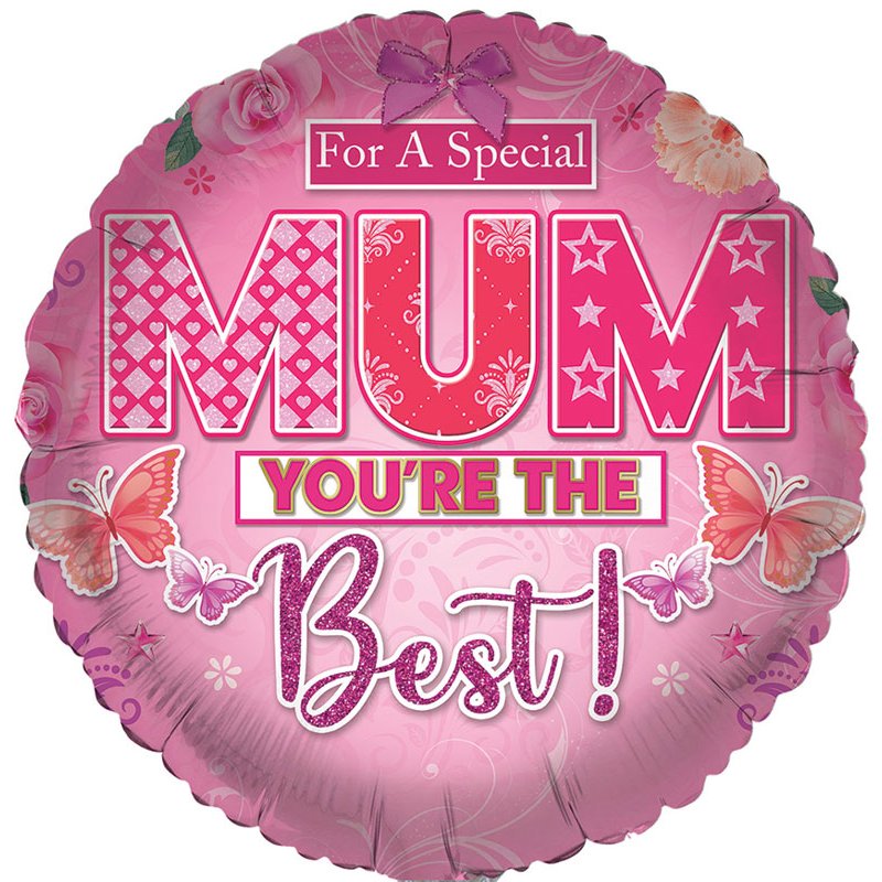 18in SPECIAL MUM FOIL BALLOON
