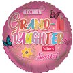 18in GRANDDAUGHTER FOIL BALLOON