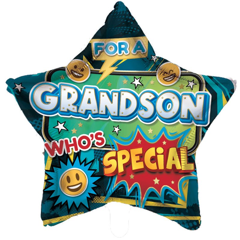 18in GRANDSON FOIL BALLOON