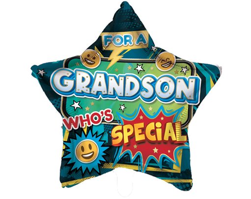 18in GRANDSON FOIL BALLOON