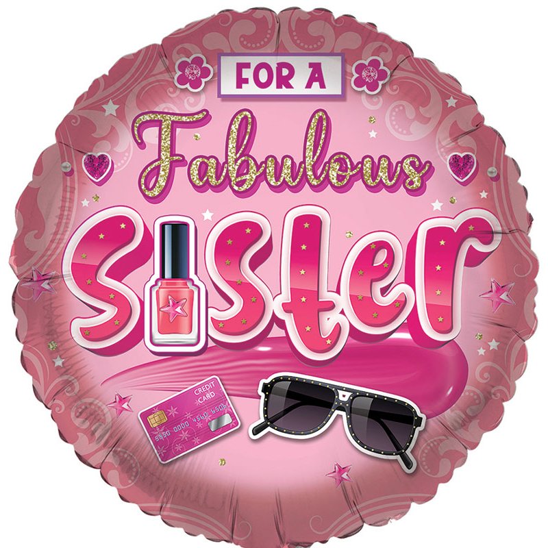 18in SISTER FOIL BALLOON