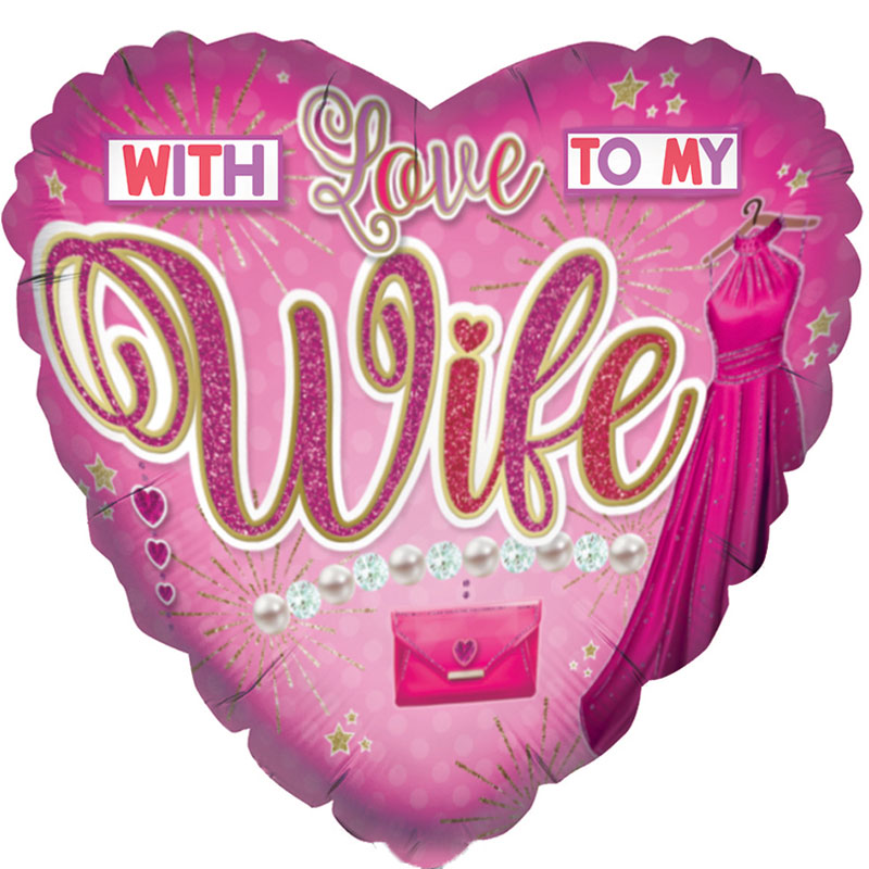 18in WIFE FOIL BALLOON