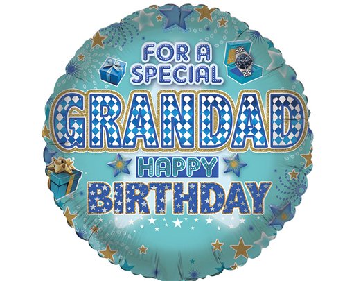 18in GRANDAD FOIL BALLOON