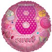 18in AGE 8 FEMALE FOIL BALLOON
