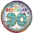 18in AGE 30 GENERIC FOIL BALLOON