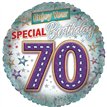 18in AGE 70 GENERIC FOIL BALLOON