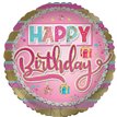 18in OPEN FEMALE BIRTHDAY FOIL BALLOON