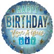 18in OPEN MALE OLDER BIRTHDAY FOIL BALLOON