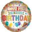 18in OPEN GENERIC JUVENILE BIRTHDAY FOIL BALLOON
