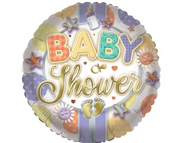 18in BABY SHOWER FOIL BALLOON