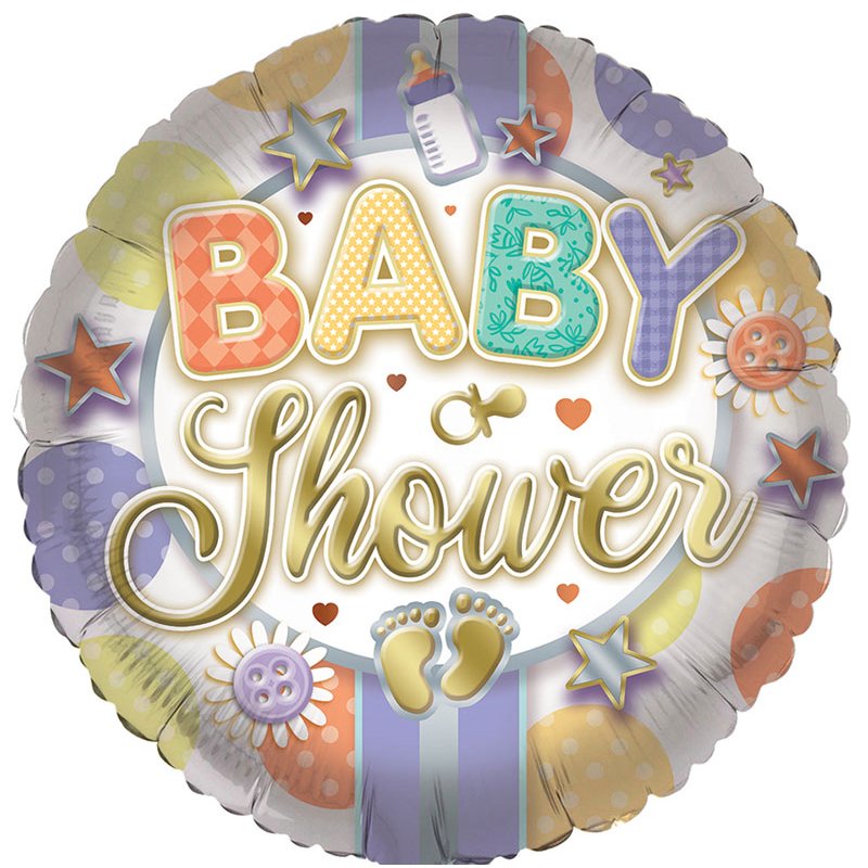 18in BABY SHOWER FOIL BALLOON
