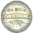18in CHRISTENING GENERIC FOIL BALLOON