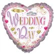 18in WEDDING DAY FOIL BALLOON