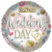 18in WEDDING DAY FOIL BALLOON