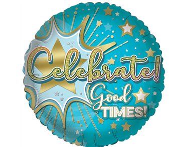 18in CELEBRATE FOIL BALLOON
