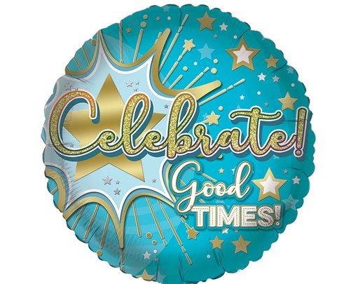 18in CELEBRATE FOIL BALLOON