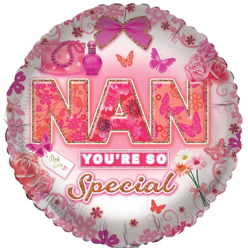 18in NAN FOIL BALLOON