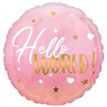 18in PINK BABY GIRL FOIL BALLOON