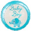 18in BABY BOY ELEPHANT FOIL BALLOON