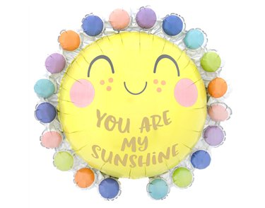 DOT BABY CIRCLE SUPERSHAPE FOIL BALLOON