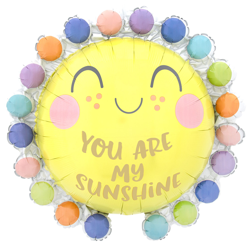 DOT BABY CIRCLE SUPERSHAPE FOIL BALLOON