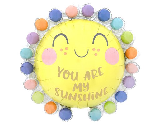 DOT BABY CIRCLE SUPERSHAPE FOIL BALLOON