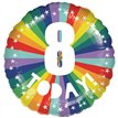 18in 8 TODAY BIRTHDAY BRIGHTS FOIL BALLOON