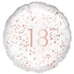 18in ROSE GOLD 18 FOIL BALLOON