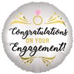 18in SATIN ENGAGEMENT FOIL BALLOON