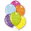 6PK 27cm WELCOME HOME LATEX BALLOONS