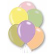 6PK 27.cm ASST MACAROON LATEX BALLOONS
