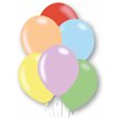 6PK 27.5cm ASST MACAROON PASTEL LATEX BALLOONS