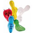 10PK ASSORTED SHAPES LATEX BALLOONS