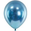 10PK 30cm BLUE GLOSSY BALLOONS