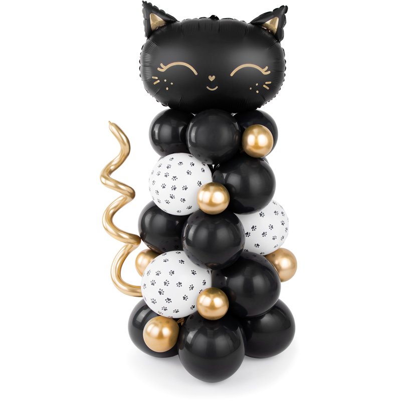BLACK CAT BALLOON BOUQUET KIT