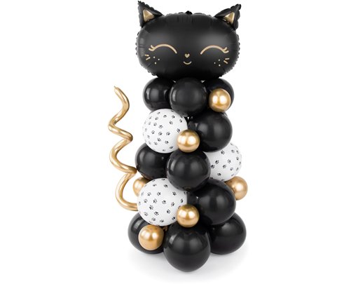 BLACK CAT BALLOON BOUQUET KIT