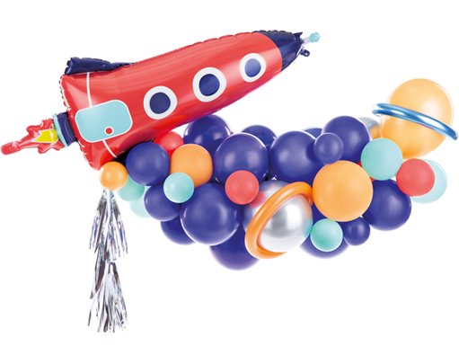 ROCKET BALLOON GARLAND KIT