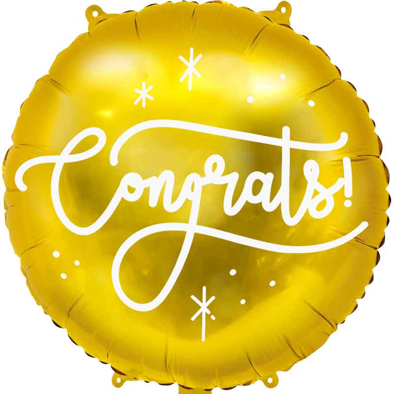 35cm CONGRATS FOIL BALLOON