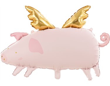 FLYING PIG FOIL BALLOON