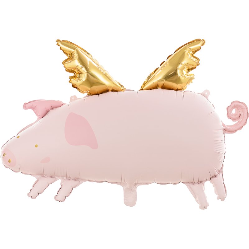 FLYING PIG FOIL BALLOON