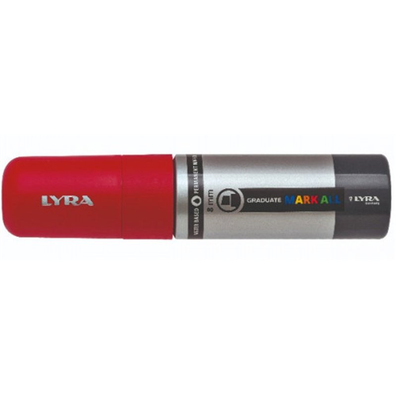 8mm LYRA GRADUATE RED MARKER