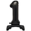 30in BLACK FOIL STANDING NUMERAL "1" BALLOON