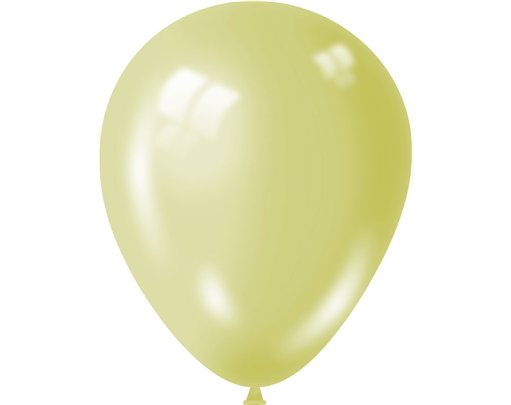 15PK 12in SHINY LEMON BALLOONS